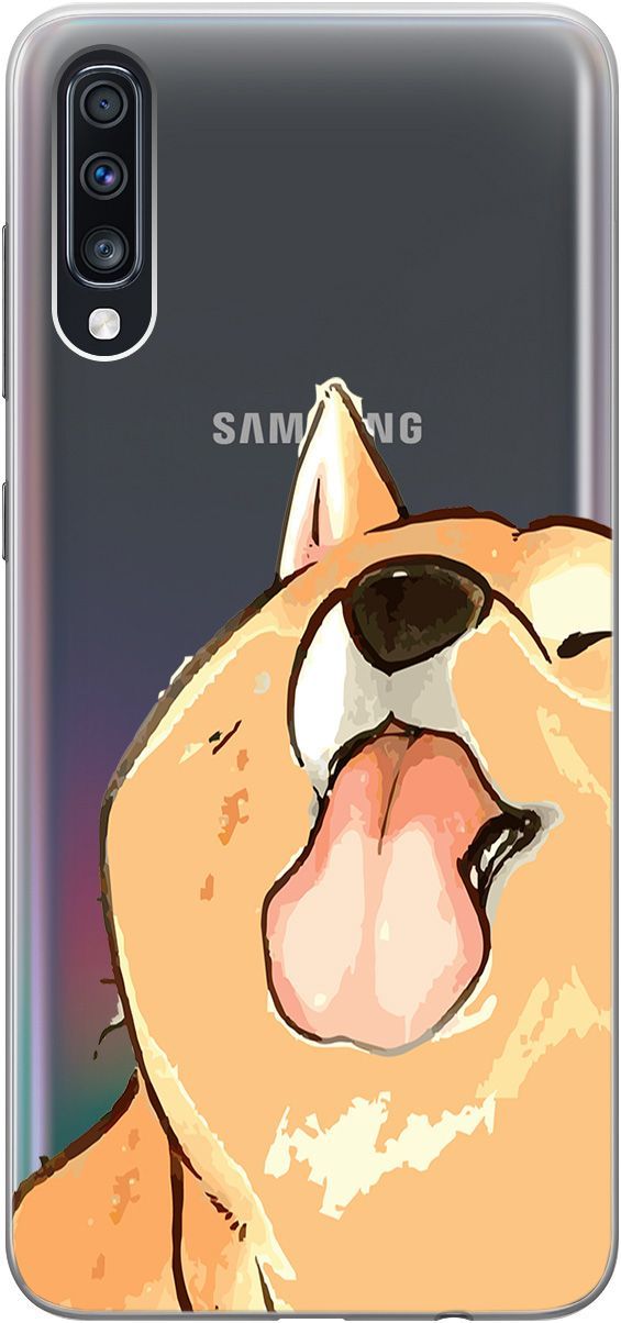 Чехол на Samsung Galaxy A70/A70s с принтом "Shiba" прозрачный, Прозрачный;бежевый, 5398
Чехол на Samsung Galaxy A70/A70s с принтом "Shiba" прозрачный, Прозрачный;бежевый, 5398