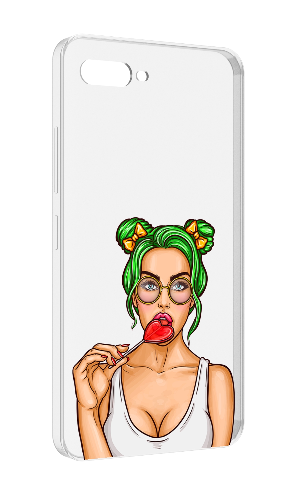 Чехол MyPads девушка-с-чупачупсом-в-виде-сердца женский для ITEL A25 / ITEL A25 Pro / I..., Прозрачный, Tocco
Чехол MyPads девушка-с-чупачупсом-в-виде-сердца женский для ITEL A25 / ITEL A25 Pro / I..., Прозрачный, Tocco