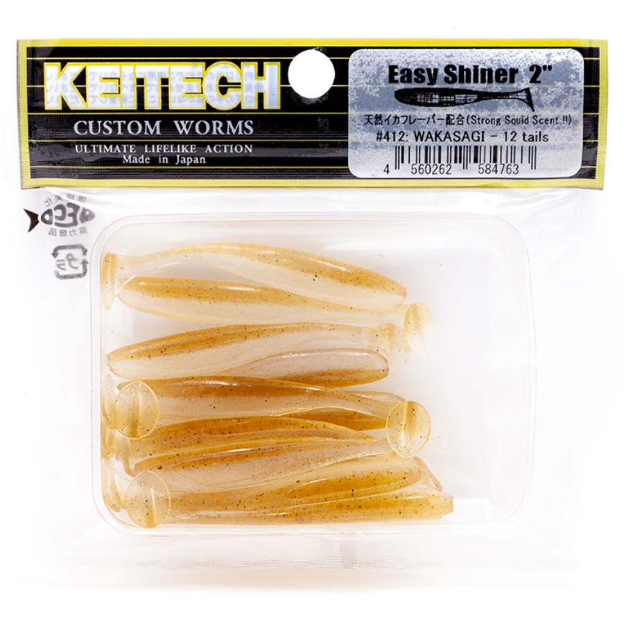 Силиконовая приманка Keitech Easy Shiner 2 дюйма 412 Wakasagi 12 шт, Разноцветный, Easy Shiner 2 дюйма
Силиконовая приманка Keitech Easy Shiner 2 дюйма 412 Wakasagi 12 шт, Разноцветный, Easy Shiner 2 дюйма