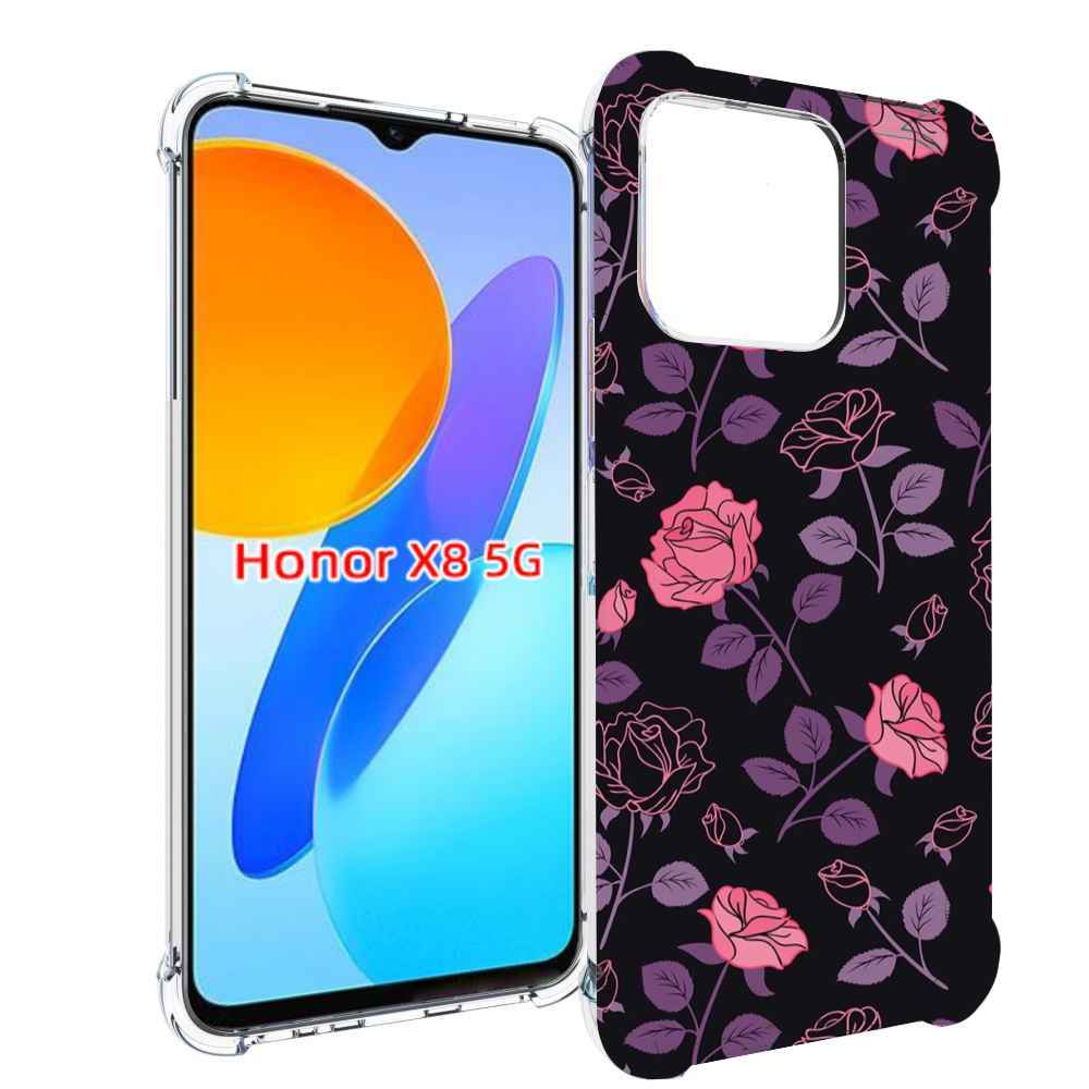 Чехол MyPads маленькие розочки на черном фоне женский для Honor X8 5G, Прозрачный, Tocco
Чехол MyPads маленькие розочки на черном фоне женский для Honor X8 5G, Прозрачный, Tocco