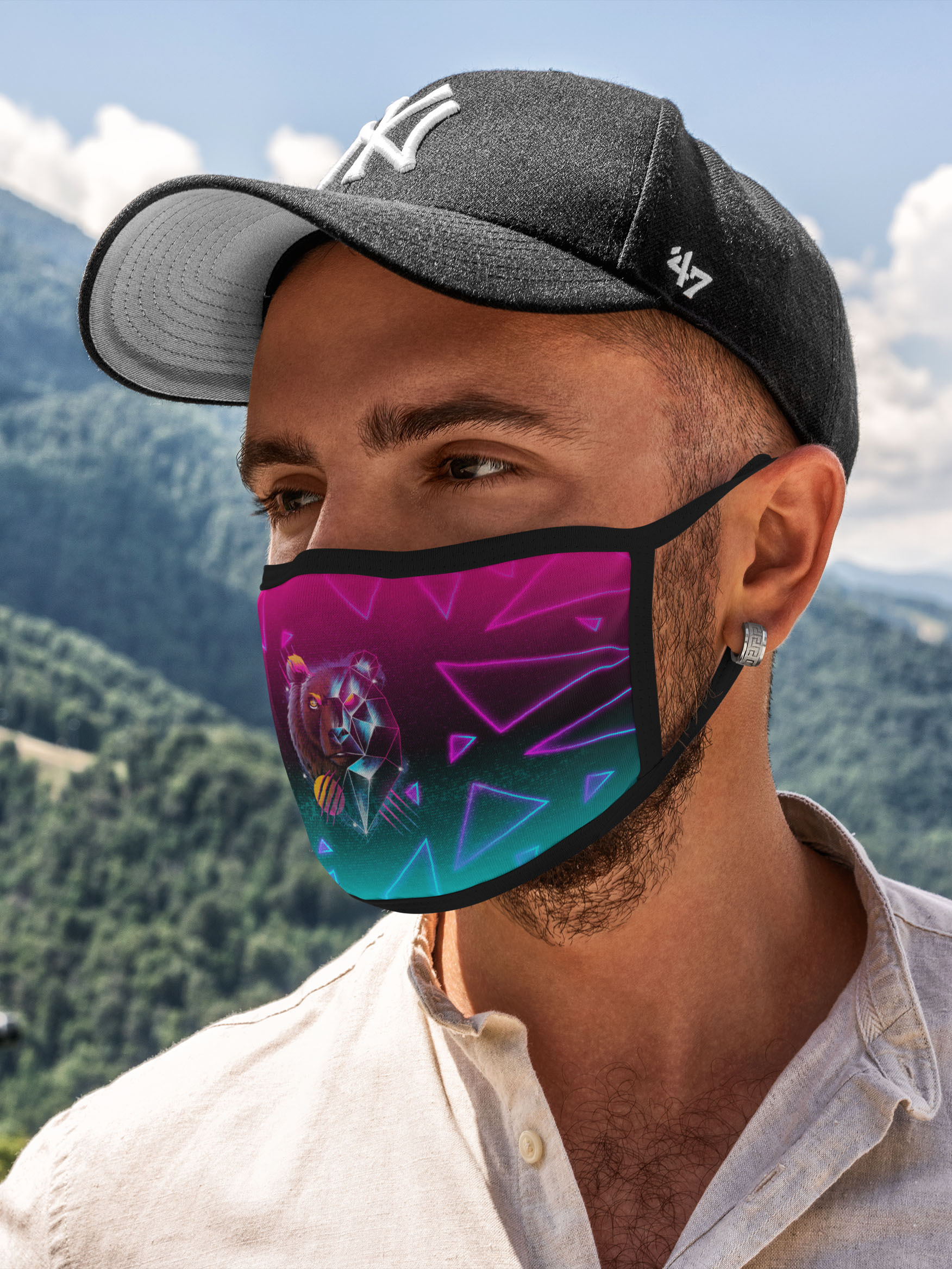 Многоразовая маска унисекс Burnettie Разные Retro Cyber Bear Neon, Разноцветный, Разные Retro Cyber Bear Neon
Многоразовая маска унисекс Burnettie Разные Retro Cyber Bear Neon, Разноцветный, Разные Retro Cyber Bear Neon