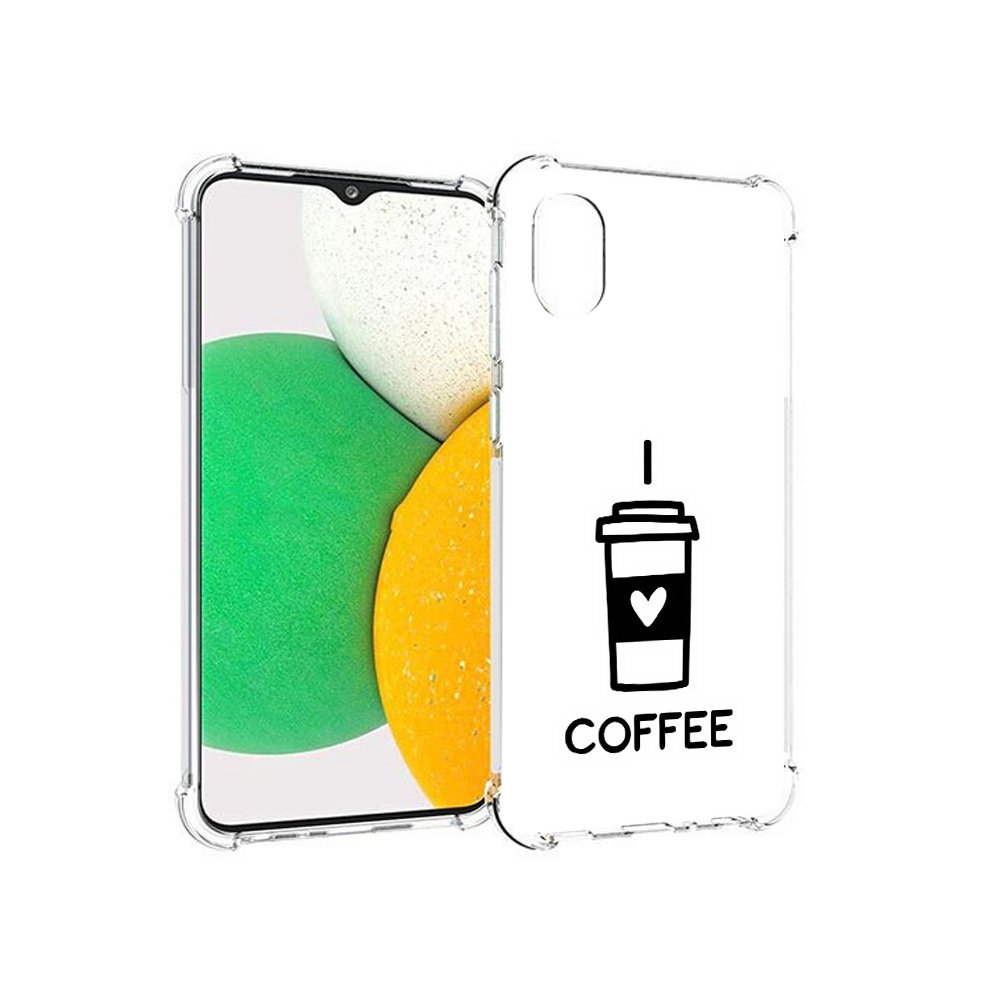 Чехол MyPads Tocco для Samsung Galaxy A03 Core Я люблю кофе (PT224480.538.206), Прозрачный, Tocco
Чехол MyPads Tocco для Samsung Galaxy A03 Core Я люблю кофе (PT224480.538.206), Прозрачный, Tocco