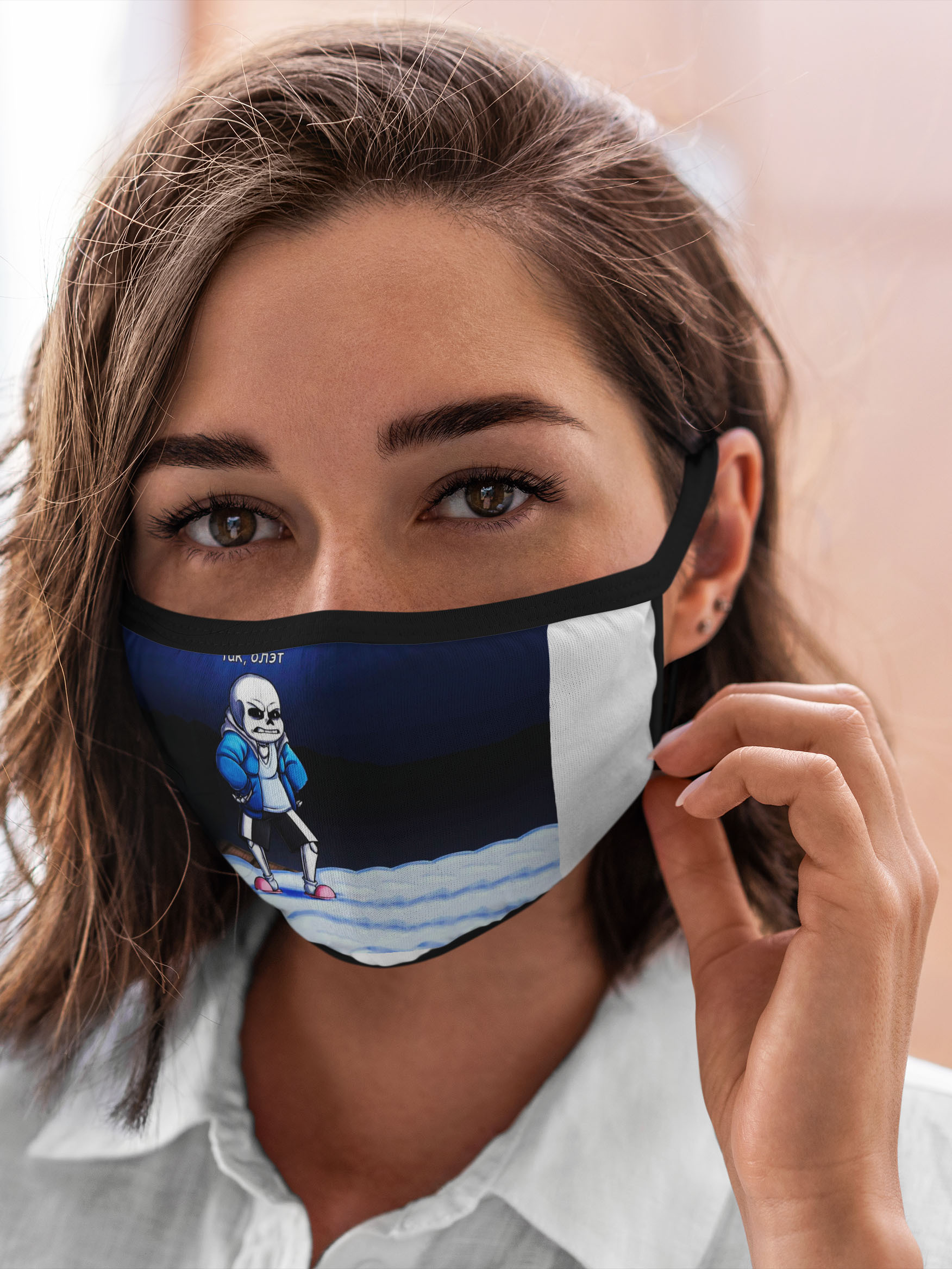 Многоразовая маска унисекс Burnettie Undertale Так Блэт, Разноцветный, Undertale Так Блэт
Многоразовая маска унисекс Burnettie Undertale Так Блэт, Разноцветный, Undertale Так Блэт