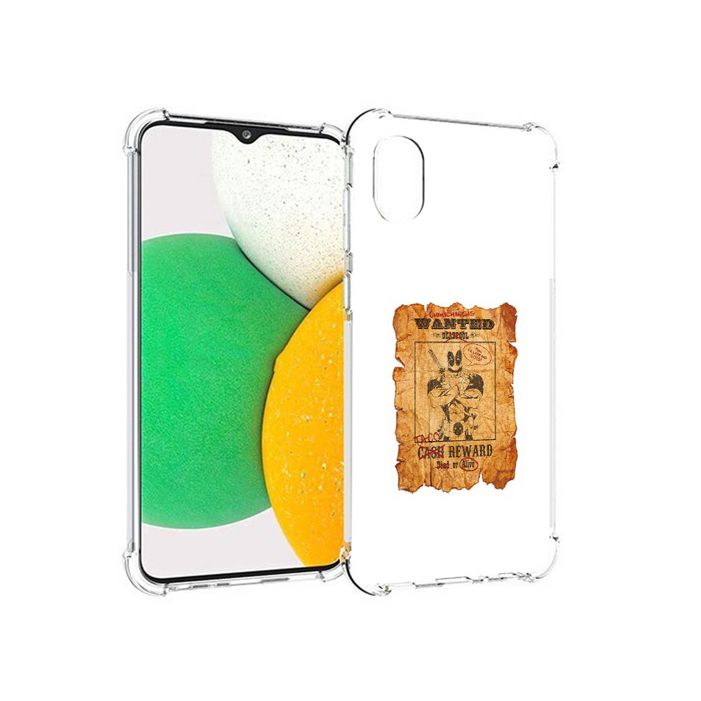 Чехол MyPads Tocco для Samsung Galaxy A03 Core дедпул (PT224480.538.317), Прозрачный, Tocco
Чехол MyPads Tocco для Samsung Galaxy A03 Core дедпул (PT224480.538.317), Прозрачный, Tocco