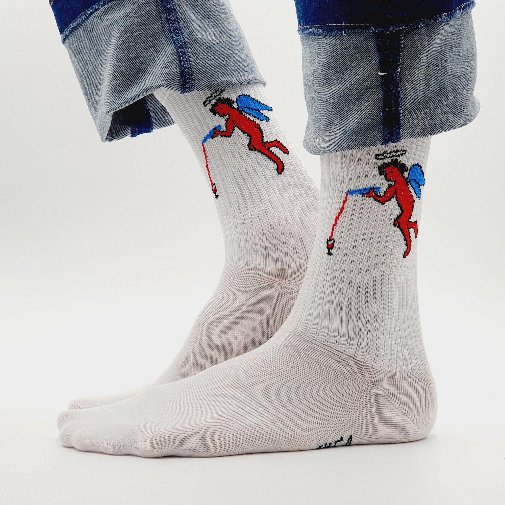 фото Носки st. friday socks zab-999-02 белые 42-46