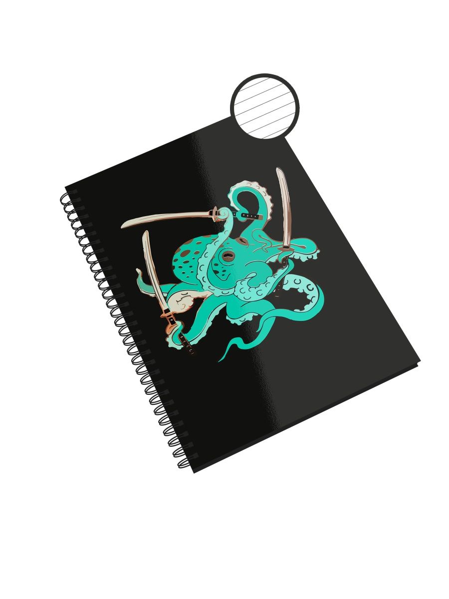 Блокнот СувенирShop "Осьминог ниндзя/Катана/Octopus" NP-JJOC2-A4/3 A4 48 листов в линейку, NP-JJOC2-A4/3
Блокнот СувенирShop "Осьминог ниндзя/Катана/Octopus" NP-JJOC2-A4/3 A4 48 листов в линейку, NP-JJOC2-A4/3
