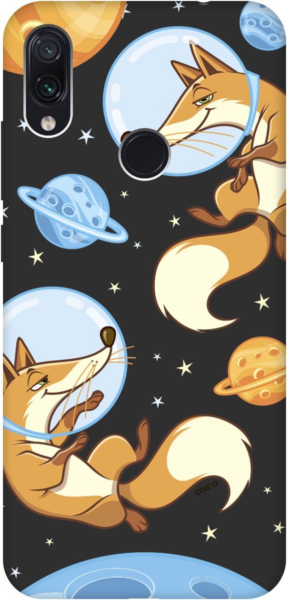 Чехол на Xiaomi Redmi Note 7 "CosmoFoxes" черный, Черный;оранжевый, 2638
Чехол на Xiaomi Redmi Note 7 "CosmoFoxes" черный, Черный;оранжевый, 2638