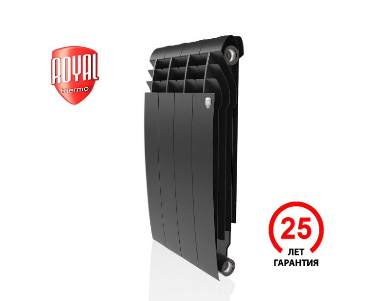 Радиатор биметаллический Royal Thermo BiLiner 500 Noir Sable - 4 секц., BiLiner Noir Sable_500
Радиатор биметаллический Royal Thermo BiLiner 500 Noir Sable - 4 секц., BiLiner Noir Sable_500