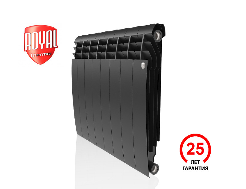 Радиатор биметаллический Royal Thermo BiLiner 500 Noir Sable - 8 секц., BiLiner Noir Sable_500
Радиатор биметаллический Royal Thermo BiLiner 500 Noir Sable - 8 секц., BiLiner Noir Sable_500