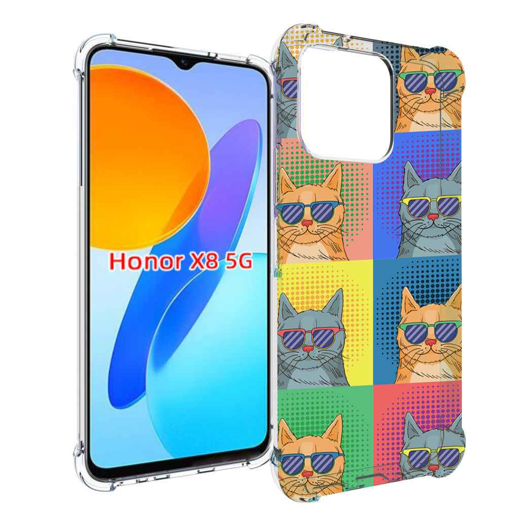 Чехол MyPads разноцветные-коты для Honor X8 5G, Прозрачный, Tocco
Чехол MyPads разноцветные-коты для Honor X8 5G, Прозрачный, Tocco