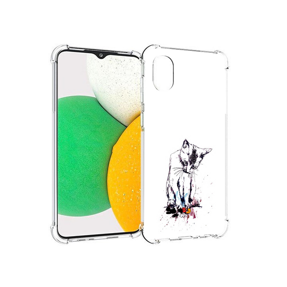 Чехол MyPads Tocco для Samsung Galaxy A03 Core кот и микки (PT224480.538.399), Прозрачный, Tocco
Чехол MyPads Tocco для Samsung Galaxy A03 Core кот и микки (PT224480.538.399), Прозрачный, Tocco