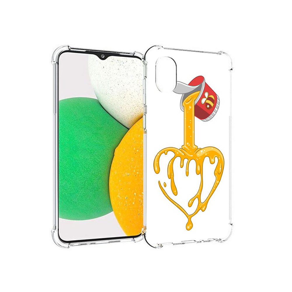 Чехол MyPads Tocco для Samsung Galaxy A03 Core медовое сердце (PT224480.538.471), Прозрачный, Tocco
Чехол MyPads Tocco для Samsung Galaxy A03 Core медовое сердце (PT224480.538.471), Прозрачный, Tocco