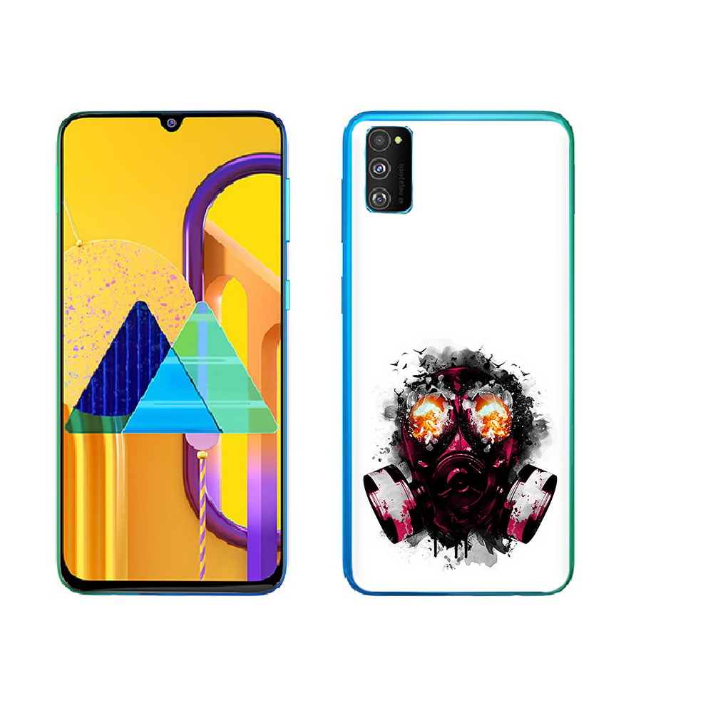 Чехол MyPads Tocco для Samsung Galaxy M23 красный противогаз (PT227329.604.412), Прозрачный, Tocco 
Чехол MyPads Tocco для Samsung Galaxy M23 красный противогаз (PT227329.604.412), Прозрачный, Tocco