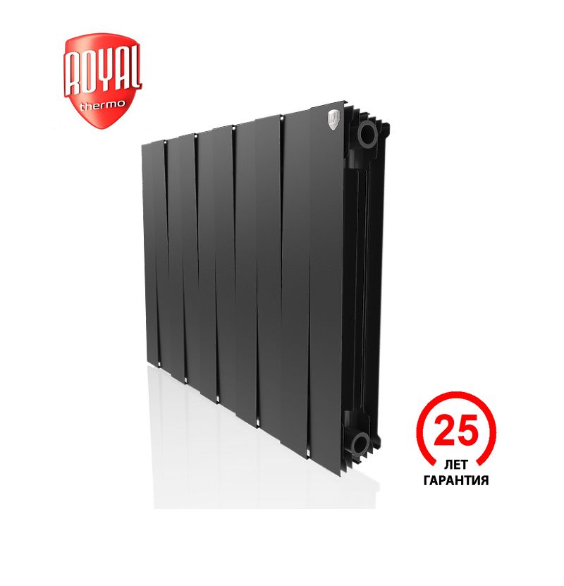 Радиатор секционный биметаллический Royal Thermo PianoForte 500 Noir Sable - 10 секц., PianoForte 500
Радиатор секционный биметаллический Royal Thermo PianoForte 500 Noir Sable - 10 секц., PianoForte 500