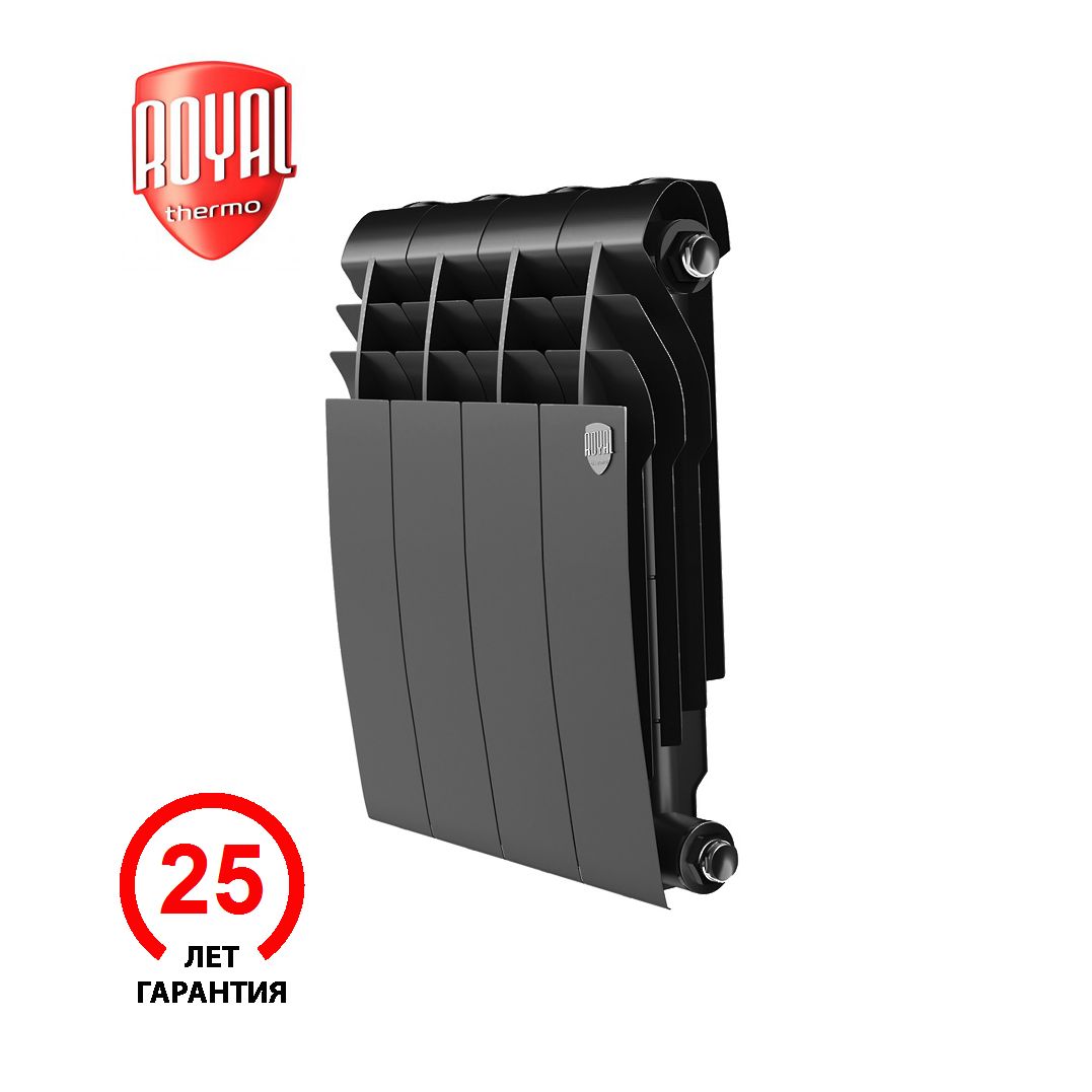 Радиатор биметаллический Royal Thermo BiLiner 350 Noir Sable - 4 секц., BiLiner Noir Sable_350
Радиатор биметаллический Royal Thermo BiLiner 350 Noir Sable - 4 секц., BiLiner Noir Sable_350