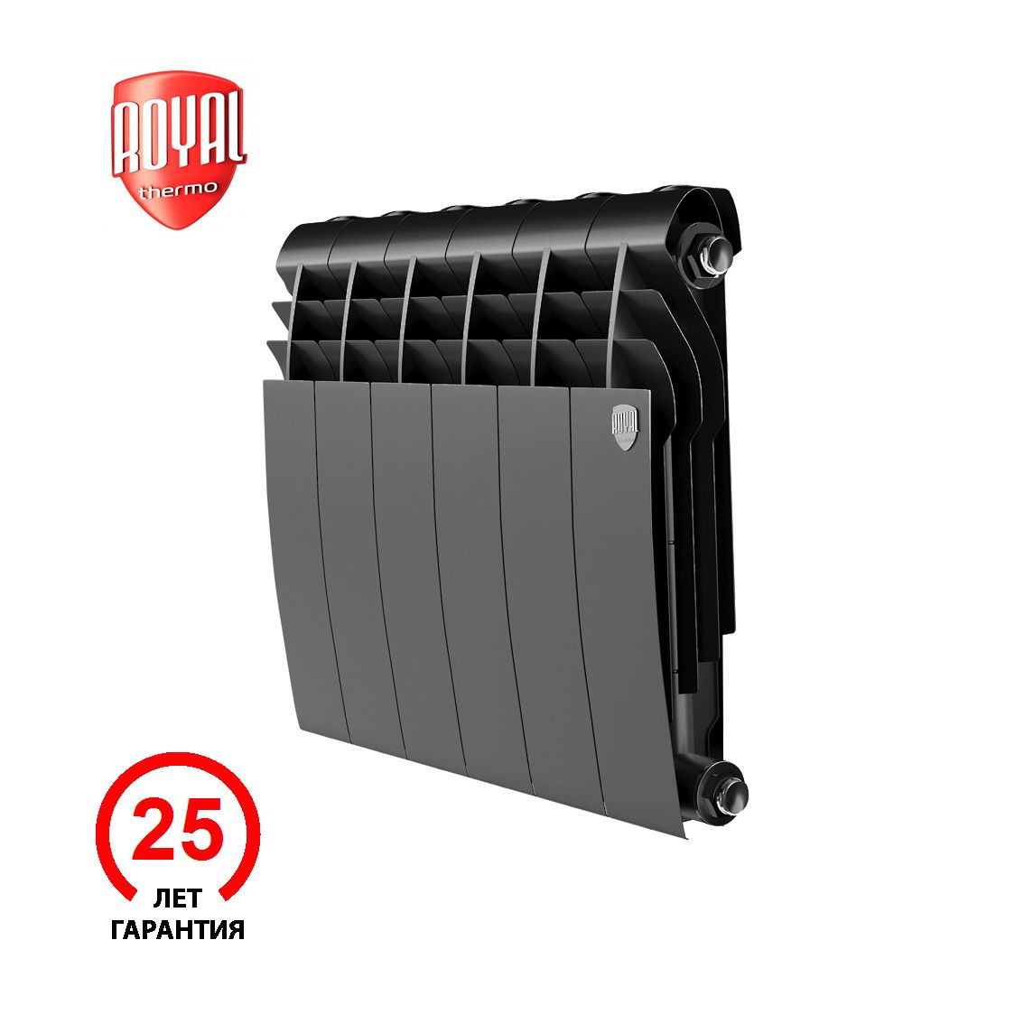 Радиатор биметаллический Royal Thermo BiLiner 350 Noir Sable - 6 секц., BiLiner Noir Sable_350
Радиатор биметаллический Royal Thermo BiLiner 350 Noir Sable - 6 секц., BiLiner Noir Sable_350