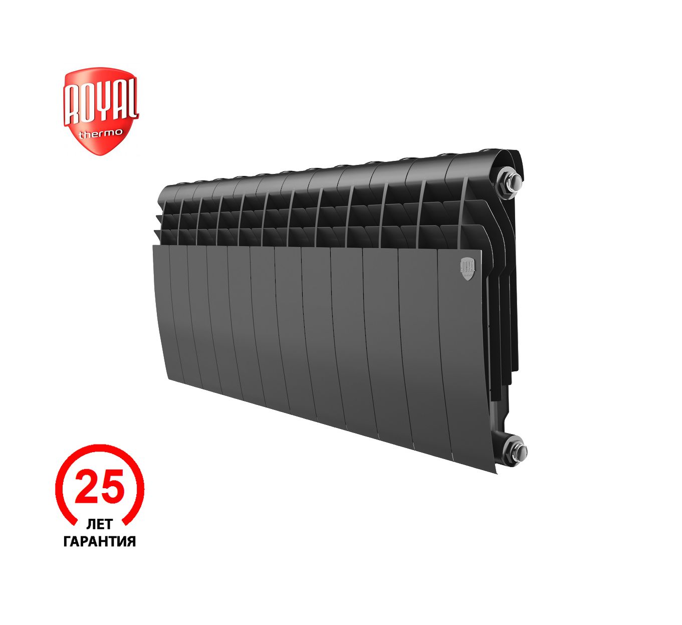 Радиатор биметаллический Royal Thermo BiLiner 350 Noir Sable - 12 секц., BiLiner Noir Sable_350
Радиатор биметаллический Royal Thermo BiLiner 350 Noir Sable - 12 секц., BiLiner Noir Sable_350