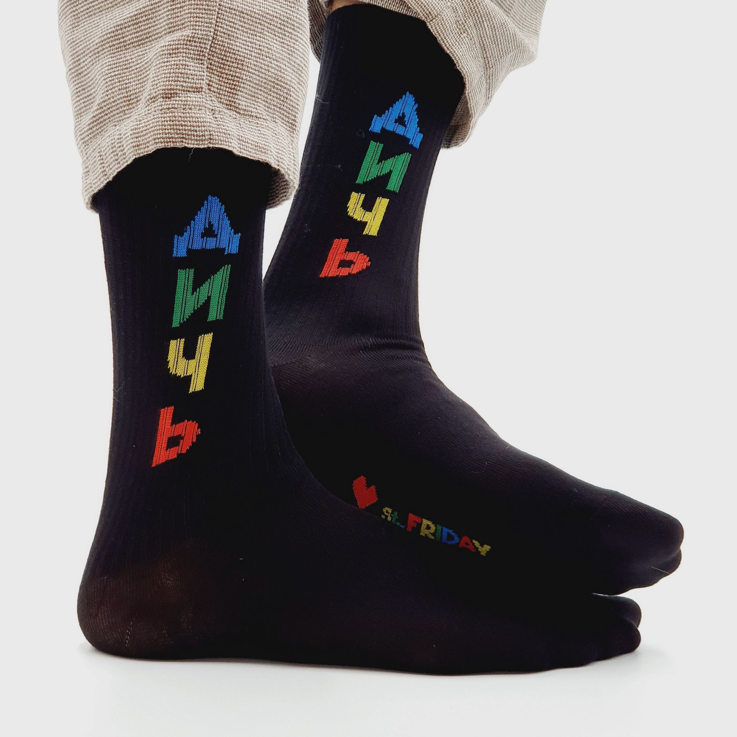 фото Носки st. friday socks mar-1018-19 черные 38-41