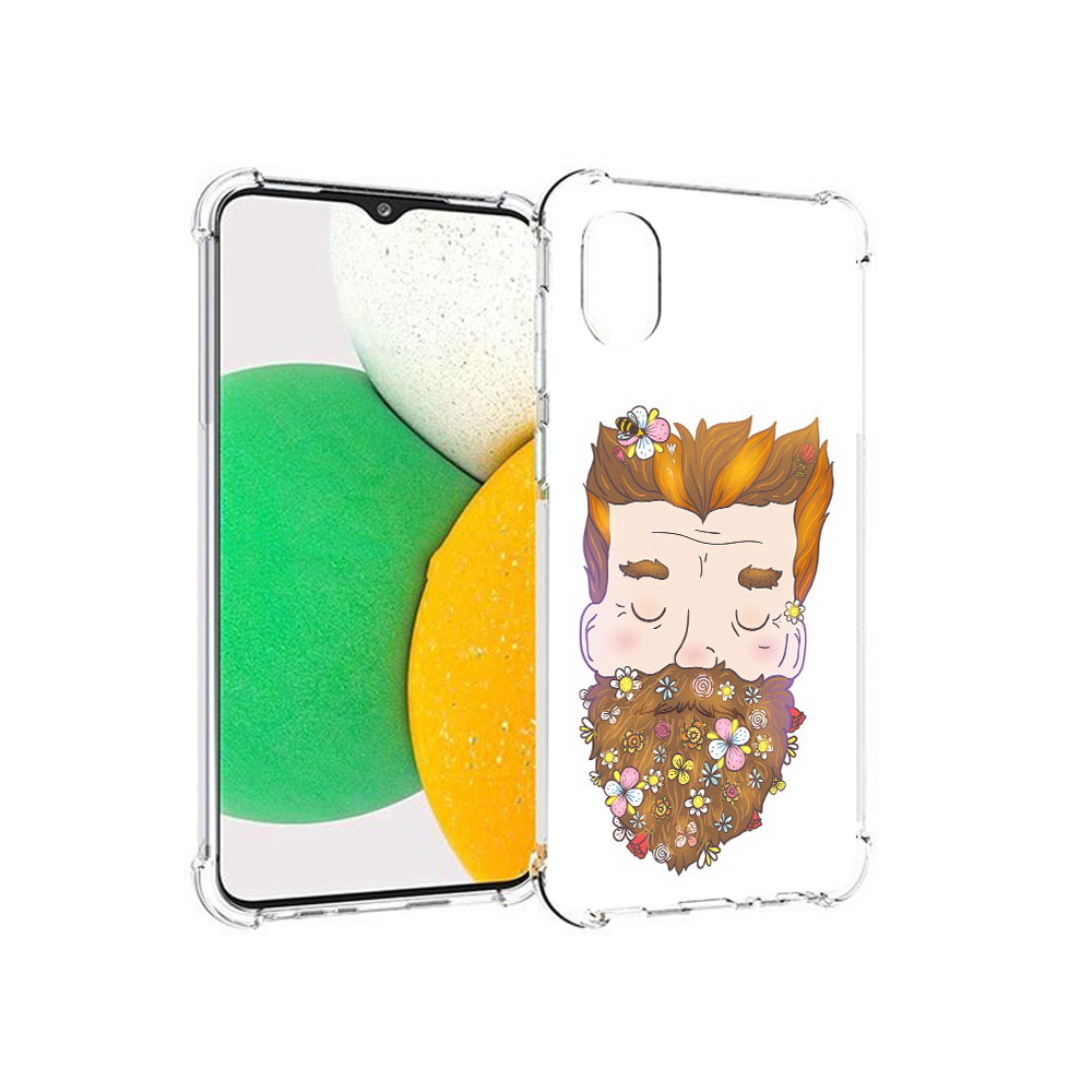 Чехол MyPads Tocco для Samsung Galaxy A03 Core мужчина с цветами в бороде, Прозрачный, Tocco
Чехол MyPads Tocco для Samsung Galaxy A03 Core мужчина с цветами в бороде, Прозрачный, Tocco