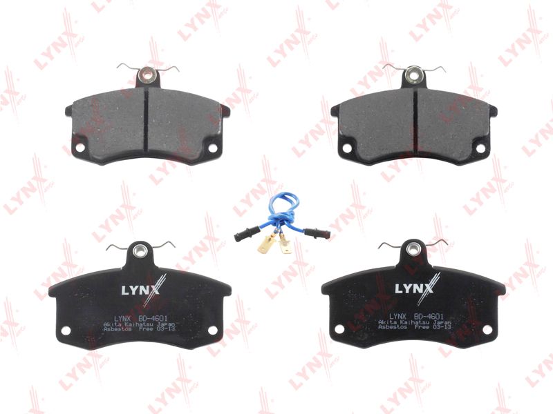 Тормозные колодки LYNXauto передние для Lada 2108, 2109, 2110-2112 86- с датчиком BD4601
Тормозные колодки LYNXauto передние для Lada 2108, 2109, 2110-2112 86- с датчиком BD4601