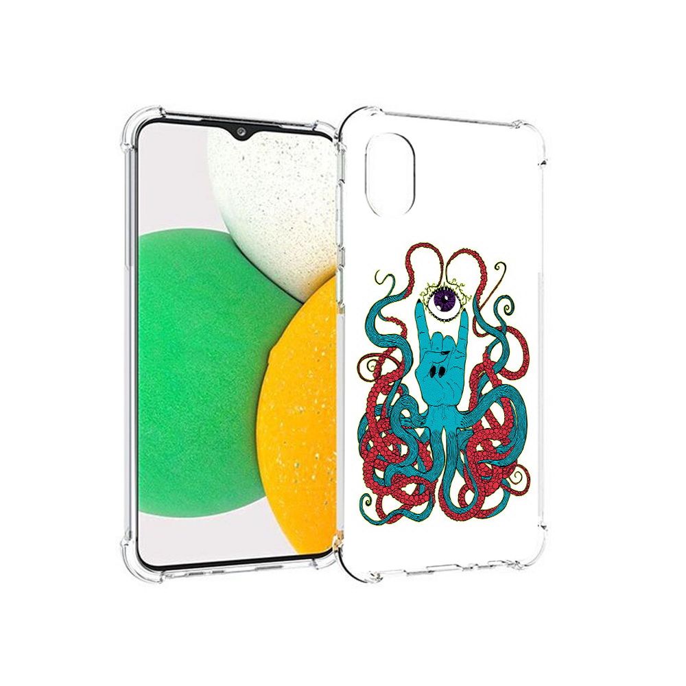 Чехол MyPads Tocco для Samsung Galaxy A03 Core осьминог-рука абстракция (PT224480.538.530), Прозрачный, Tocco
Чехол MyPads Tocco для Samsung Galaxy A03 Core осьминог-рука абстракция (PT224480.538.530), Прозрачный, Tocco
