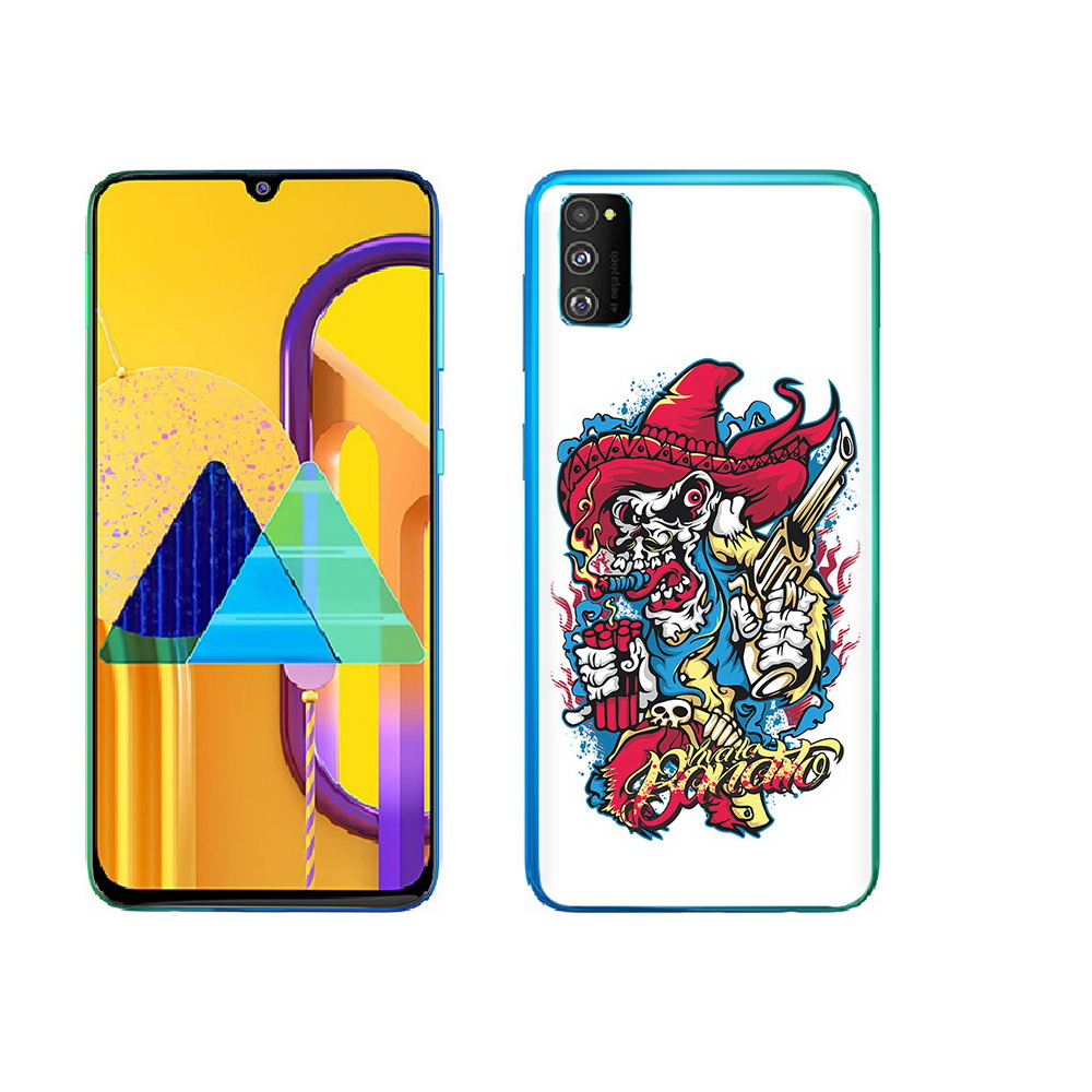 Чехол MyPads Tocco для Samsung Galaxy M23 нарисованный скелет с писталетом, Прозрачный, Tocco
Чехол MyPads Tocco для Samsung Galaxy M23 нарисованный скелет с писталетом, Прозрачный, Tocco