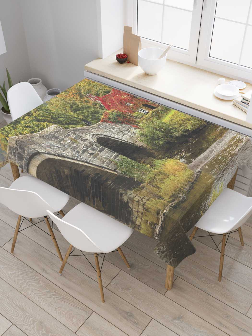 Скатерть прямоугольная JoyArty "Мост к дому" из сатена, 120x145 см, Серый, Мост к дому
Скатерть прямоугольная JoyArty "Мост к дому" из сатена, 120x145 см, Серый, Мост к дому