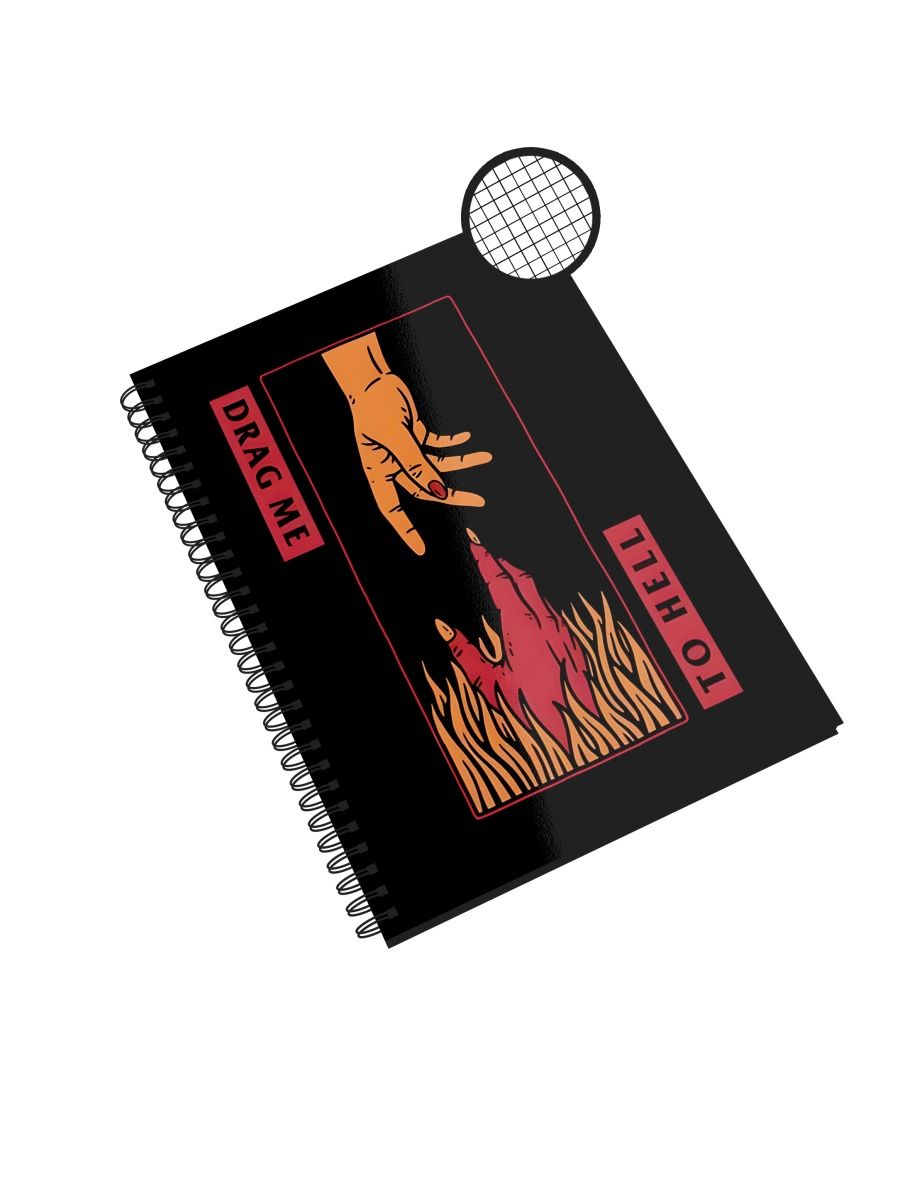 Блокнот СувенирShop "Тащи меня в ад/Drag me to hell" NP-VRST1-A4/2 A4 48 листов в клетку, NP-VRST1-A4/2
Блокнот СувенирShop "Тащи меня в ад/Drag me to hell" NP-VRST1-A4/2 A4 48 листов в клетку, NP-VRST1-A4/2