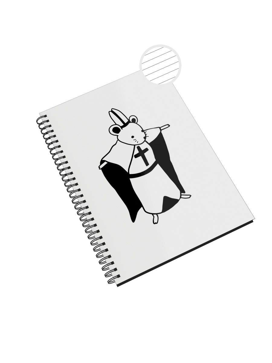 Блокнот СувенирShop "Мышь в церкви/Mouse/Church" NP-JJMS1-A4/3 A4 48 листов в линейку, NP-JJMS1-A4/3
Блокнот СувенирShop "Мышь в церкви/Mouse/Church" NP-JJMS1-A4/3 A4 48 листов в линейку, NP-JJMS1-A4/3