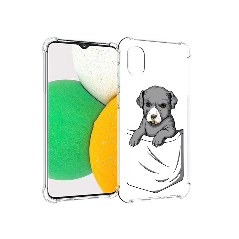 Чехол MyPads Tocco для Samsung Galaxy A03 Core собачка в кармане (PT224480.538.611), Прозрачный, Tocco
Чехол MyPads Tocco для Samsung Galaxy A03 Core собачка в кармане (PT224480.538.611), Прозрачный, Tocco