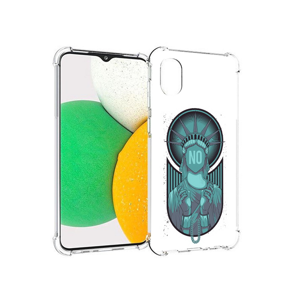 Чехол MyPads Tocco для Samsung Galaxy A03 Core статуя свободы зеленый (PT224480.538.623), Прозрачный, Tocco
Чехол MyPads Tocco для Samsung Galaxy A03 Core статуя свободы зеленый (PT224480.538.623), Прозрачный, Tocco