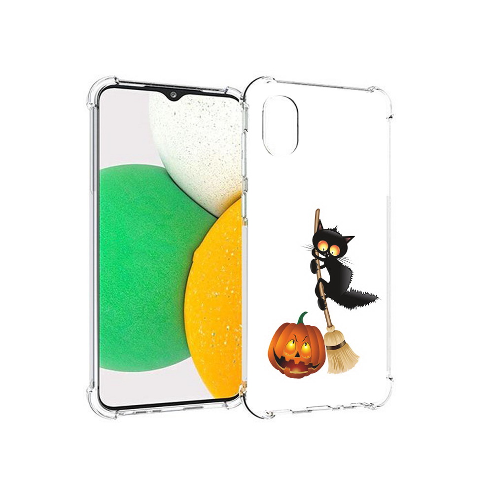 Чехол MyPads Tocco для Samsung Galaxy A03 Core хэлуинский котик (PT224480.538.667), Прозрачный, Tocco
Чехол MyPads Tocco для Samsung Galaxy A03 Core хэлуинский котик (PT224480.538.667), Прозрачный, Tocco