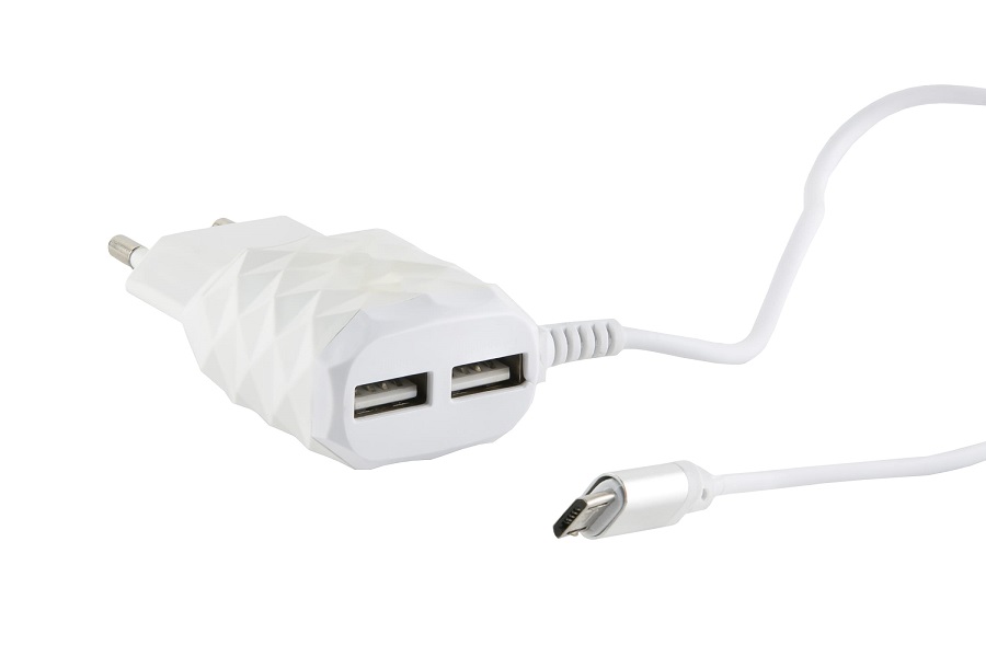 Сетевое зарядное устройство Red line 2 USB+MicroUSB NC-2.1AC 2.1A, белый (УТ000013630)
Сетевое зарядное устройство Red line 2 USB+MicroUSB NC-2.1AC 2.1A, белый (УТ000013630)