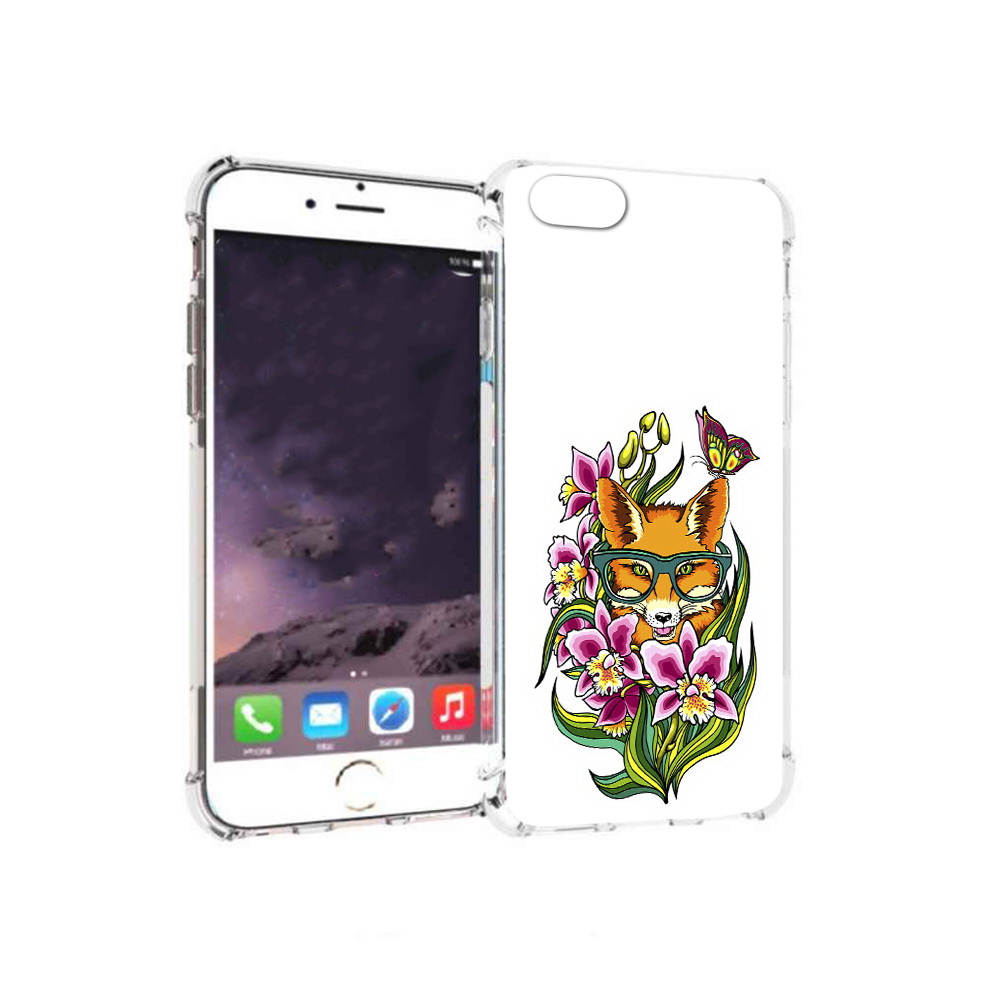 Чехол MyPads Tocco для Apple iPhone 6 Лиса в цветах (PT54043.605.108), Прозрачный, Tocco
Чехол MyPads Tocco для Apple iPhone 6 Лиса в цветах (PT54043.605.108), Прозрачный, Tocco