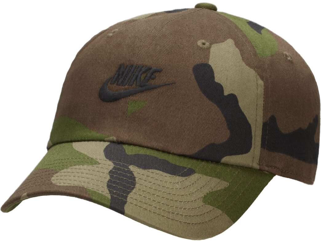 Бейсболка унисекс Nike U NK CLUB CAP U CB FUT CAMO L FB5373-222 коричневая, 52-57 S/M, Коричневый, U NK CLUB CAP U CB FUT CAMO L
Бейсболка унисекс Nike U NK CLUB CAP U CB FUT CAMO L FB5373-222 коричневая, 52-57 S/M, Коричневый, U NK CLUB CAP U CB FUT CAMO L