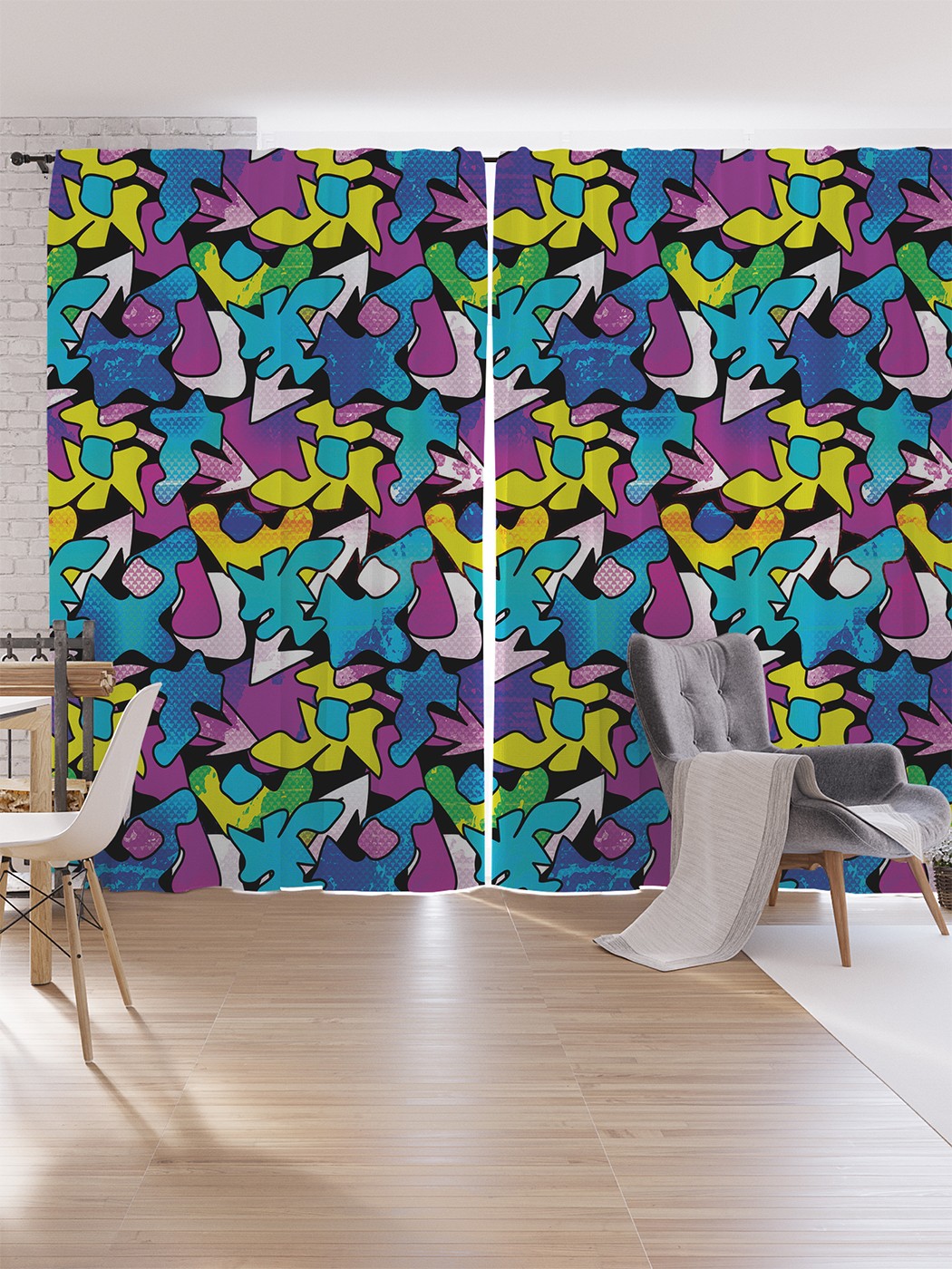 Шторы под лён JoyArty "Психоделический модерн", серия Oxford DeLux, 340х265 см, Психоделический модерн
Шторы под лён JoyArty "Психоделический модерн", серия Oxford DeLux, 340х265 см, Психоделический модерн