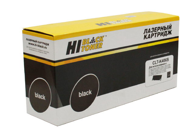 Тонер-картридж Hi-Black (HB-CLT-K406S) для Samsung CLP-360/365/368/CLX-3300/3305, Bk, 1,5K
Тонер-картридж Hi-Black (HB-CLT-K406S) для Samsung CLP-360/365/368/CLX-3300/3305, Bk, 1,5K