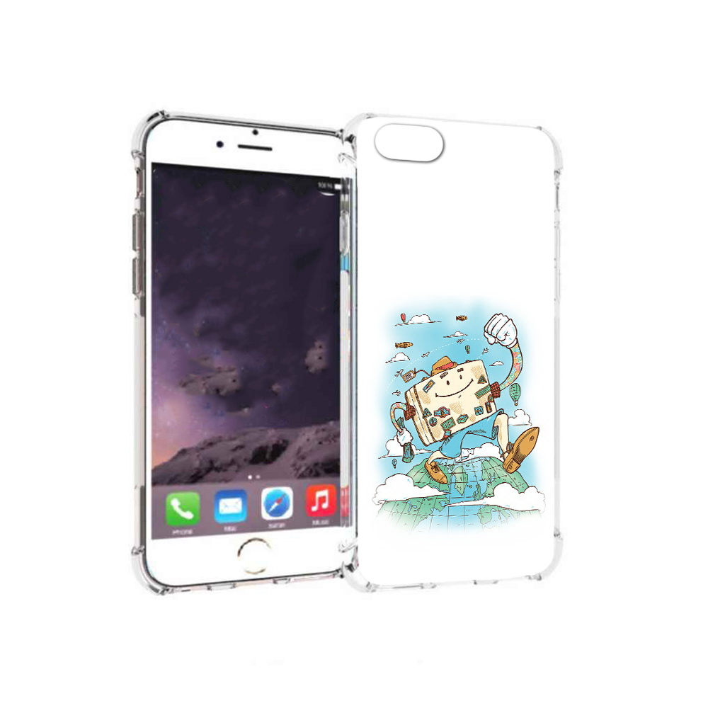 Чехол MyPads Tocco для Apple iPhone 6 Счастливый чемодан (PT54043.605.166), Прозрачный, Tocco
Чехол MyPads Tocco для Apple iPhone 6 Счастливый чемодан (PT54043.605.166), Прозрачный, Tocco