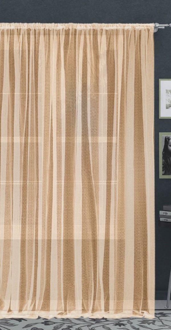 Тюль гостиный Паутинка 600x220см 
Тюль гостиный Паутинка 600x220см