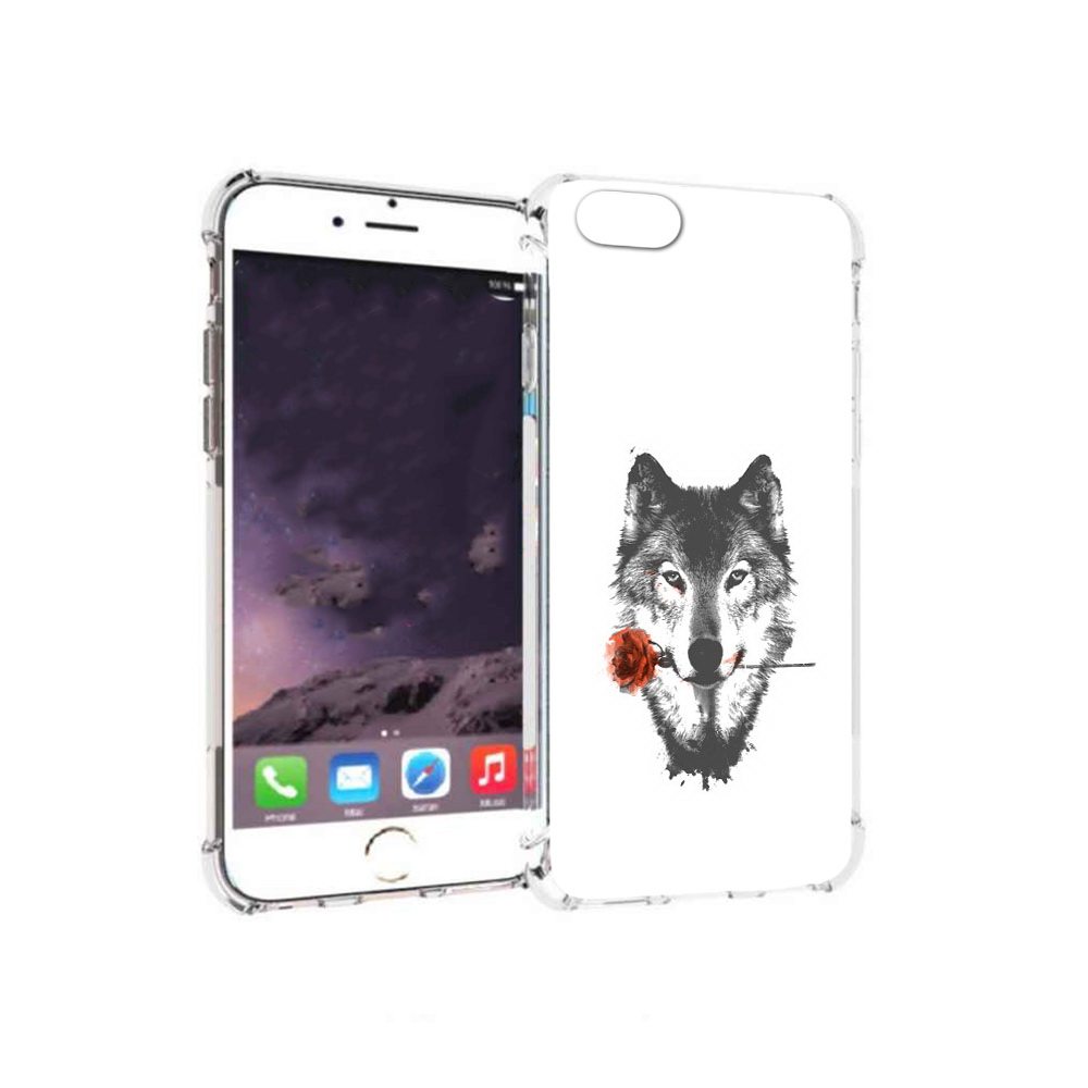Чехол MyPads Tocco для Apple iPhone 6 волк с розой (PT54043.605.270), Прозрачный, Tocco
Чехол MyPads Tocco для Apple iPhone 6 волк с розой (PT54043.605.270), Прозрачный, Tocco