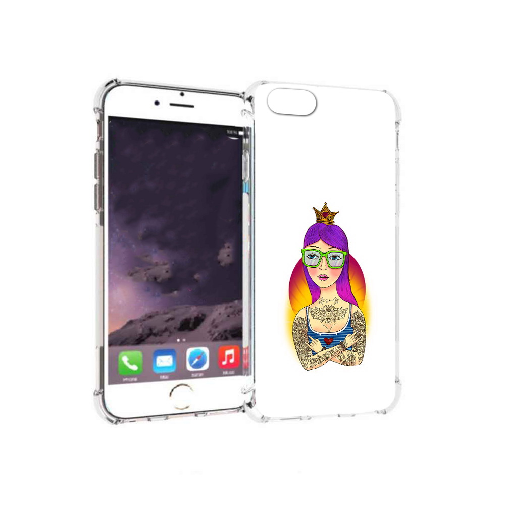 Чехол MyPads Tocco для Apple iPhone 6 девушка в татуировках с короной (PT54043.605.305), Прозрачный, Tocco
Чехол MyPads Tocco для Apple iPhone 6 девушка в татуировках с короной (PT54043.605.305), Прозрачный, Tocco