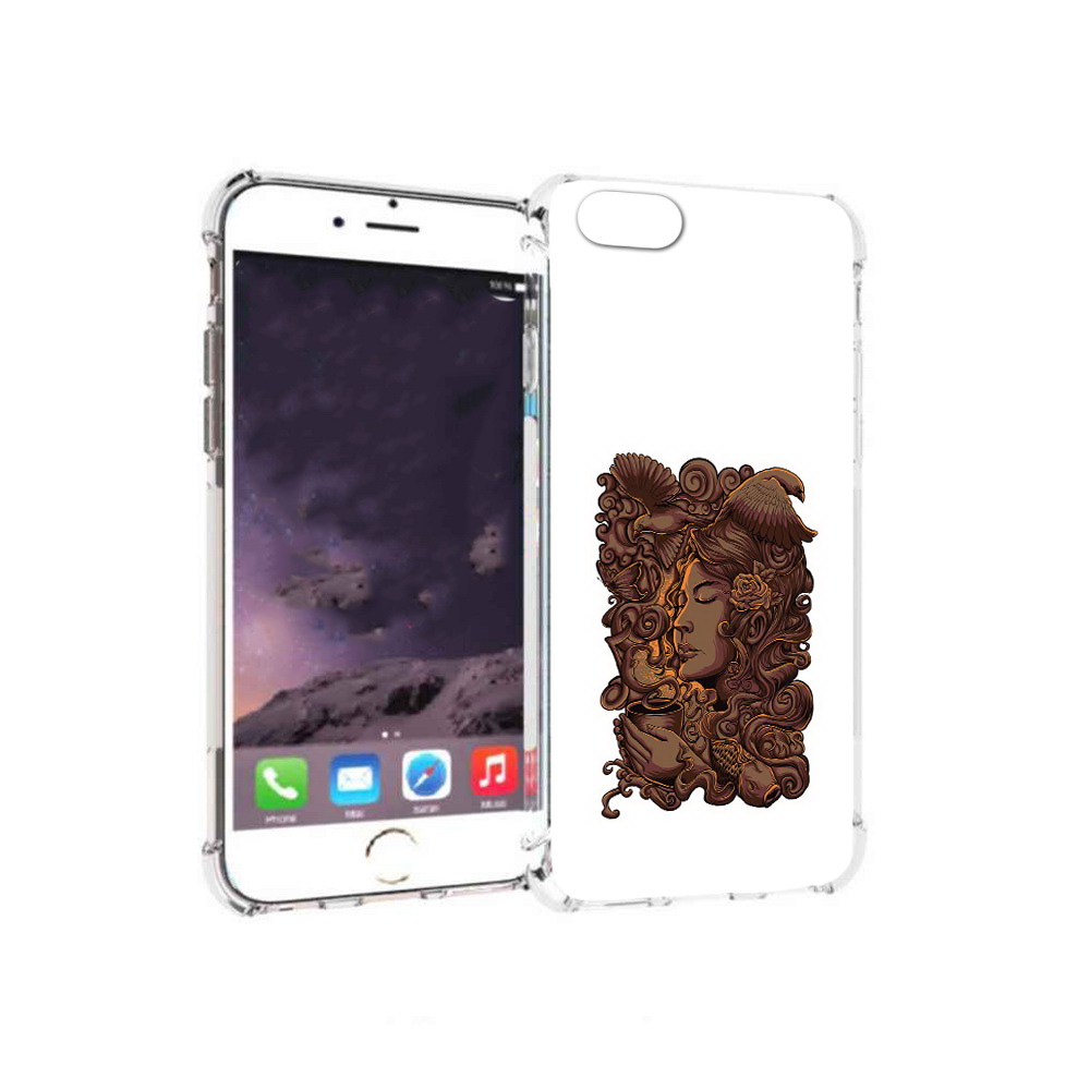Чехол MyPads Tocco для Apple iPhone 6 девушка с длинными волосами абстракция, Прозрачный, Tocco
Чехол MyPads Tocco для Apple iPhone 6 девушка с длинными волосами абстракция, Прозрачный, Tocco