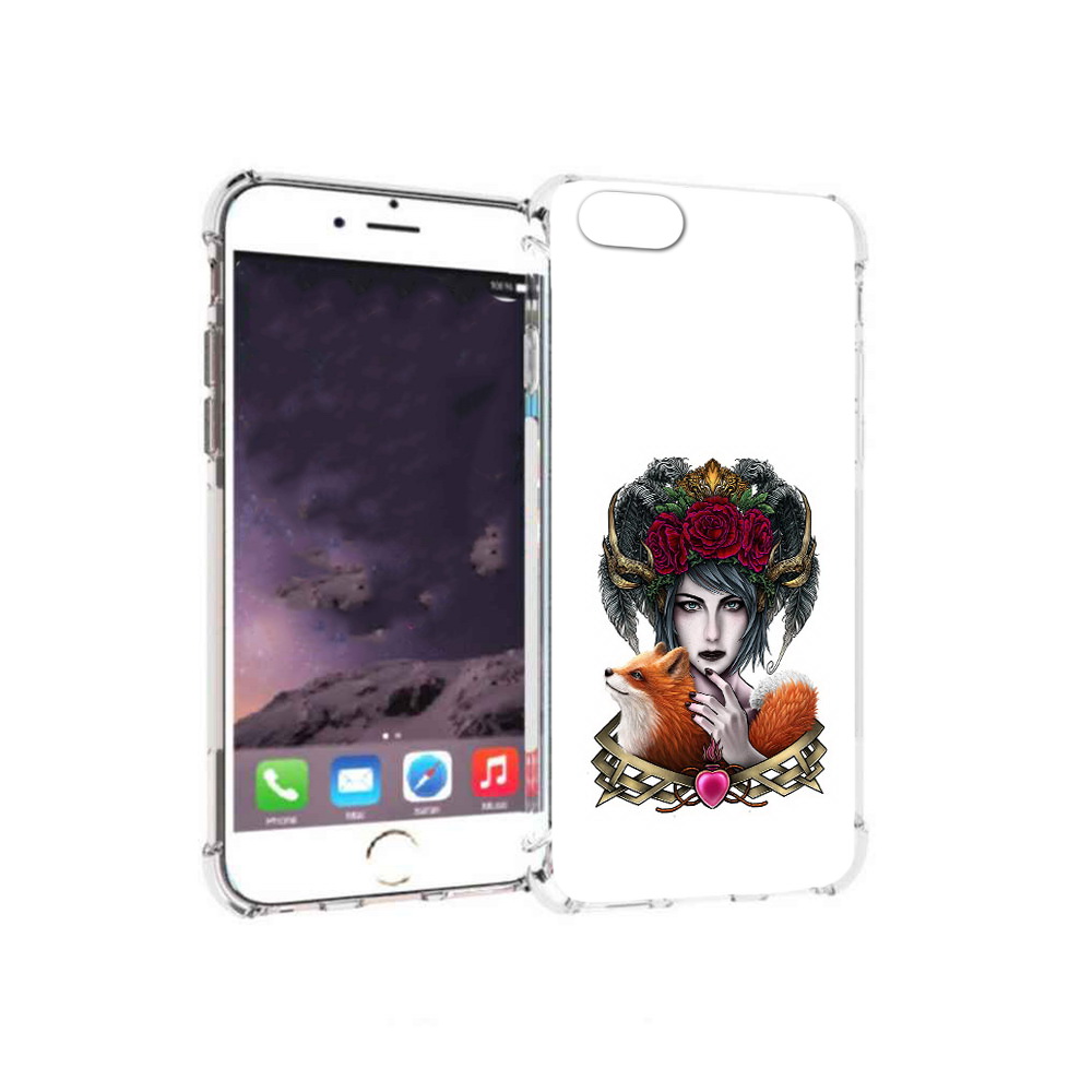 Чехол MyPads Tocco для Apple iPhone 6 девушка с лисой (PT54043.605.314), Прозрачный, Tocco
Чехол MyPads Tocco для Apple iPhone 6 девушка с лисой (PT54043.605.314), Прозрачный, Tocco
