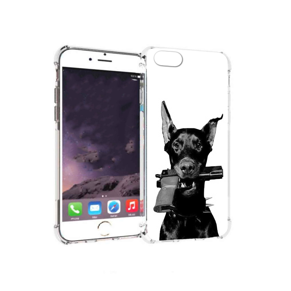 Чехол MyPads Tocco для Apple iPhone 6 доберман с пистолетом (PT54043.605.331), Прозрачный, Tocco
Чехол MyPads Tocco для Apple iPhone 6 доберман с пистолетом (PT54043.605.331), Прозрачный, Tocco