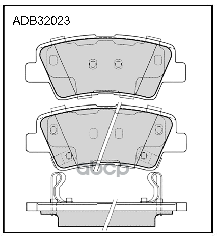 Колодки Задние Hyundai Solaris Hatchback/Sonata 08->/Kia Soul Adb 32023 ALLIED NIPPON арт.
Колодки Задние Hyundai Solaris Hatchback/Sonata 08->/Kia Soul Adb 32023 ALLIED NIPPON арт.