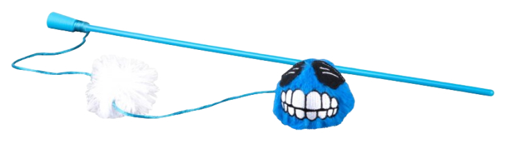 Игрушка для кошек Rogz Catnip Fluffy Magic Stick Blue дразнилка-удочка с мячом голубая, Catnip Fluffy Magic Stick Blue
Игрушка для кошек Rogz Catnip Fluffy Magic Stick Blue дразнилка-удочка с мячом голубая, Catnip Fluffy Magic Stick Blue