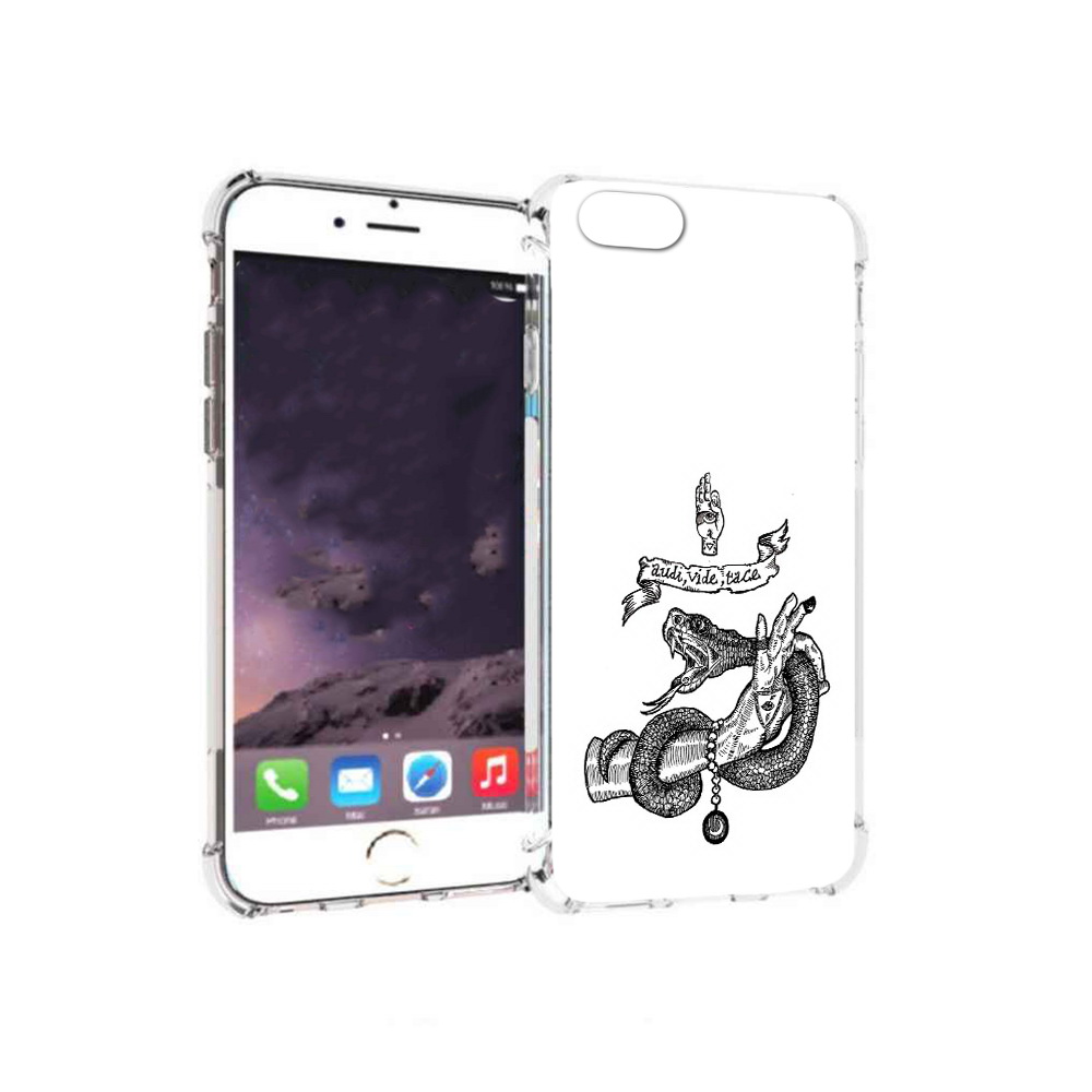 Чехол MyPads Tocco для Apple iPhone 6 змея на руке рисунок (PT54043.605.366), Прозрачный, Tocco
Чехол MyPads Tocco для Apple iPhone 6 змея на руке рисунок (PT54043.605.366), Прозрачный, Tocco
