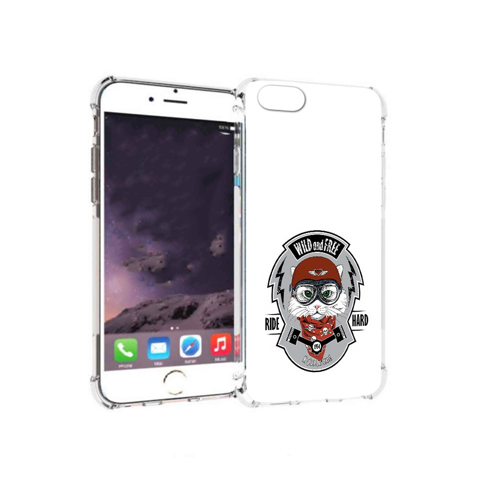 Чехол MyPads Tocco для Apple iPhone 6 кошка в шлеме (PT54043.605.404), Прозрачный, Tocco
Чехол MyPads Tocco для Apple iPhone 6 кошка в шлеме (PT54043.605.404), Прозрачный, Tocco