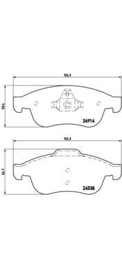 Колодки Тормозные Дисковые Передн. Renault Captur (J5_ H5_) 06/13-> / Renault Dokker 12/13
Колодки Тормозные Дисковые Передн. Renault Captur (J5_ H5_) 06/13-> / Renault Dokker 12/13