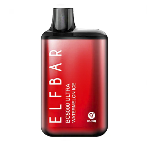Одноразовая электронная сигарета с подзарядкой Elf Bar Ultra BC5000 Watermelon Ice, 20 мг
Одноразовая электронная сигарета с подзарядкой Elf Bar Ultra BC5000 Watermelon Ice, 20 мг